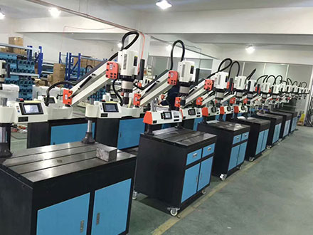 Tapping machine workshop