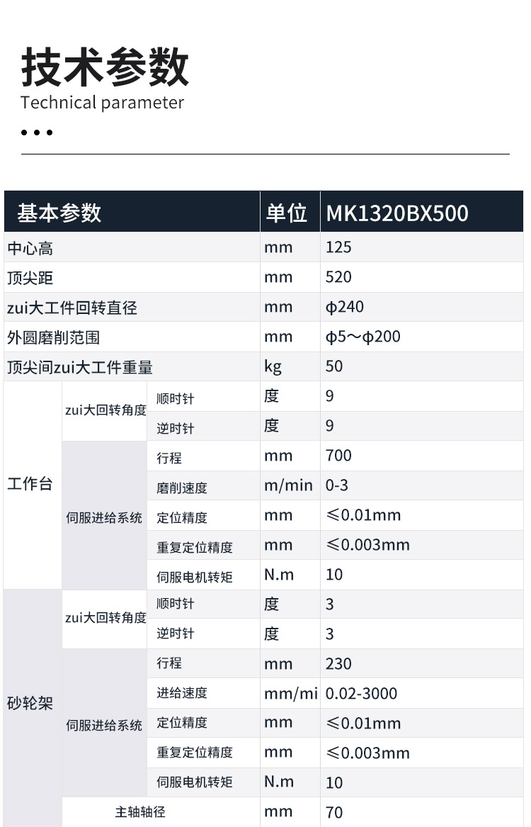 MK1320Bx500數控外圓磨